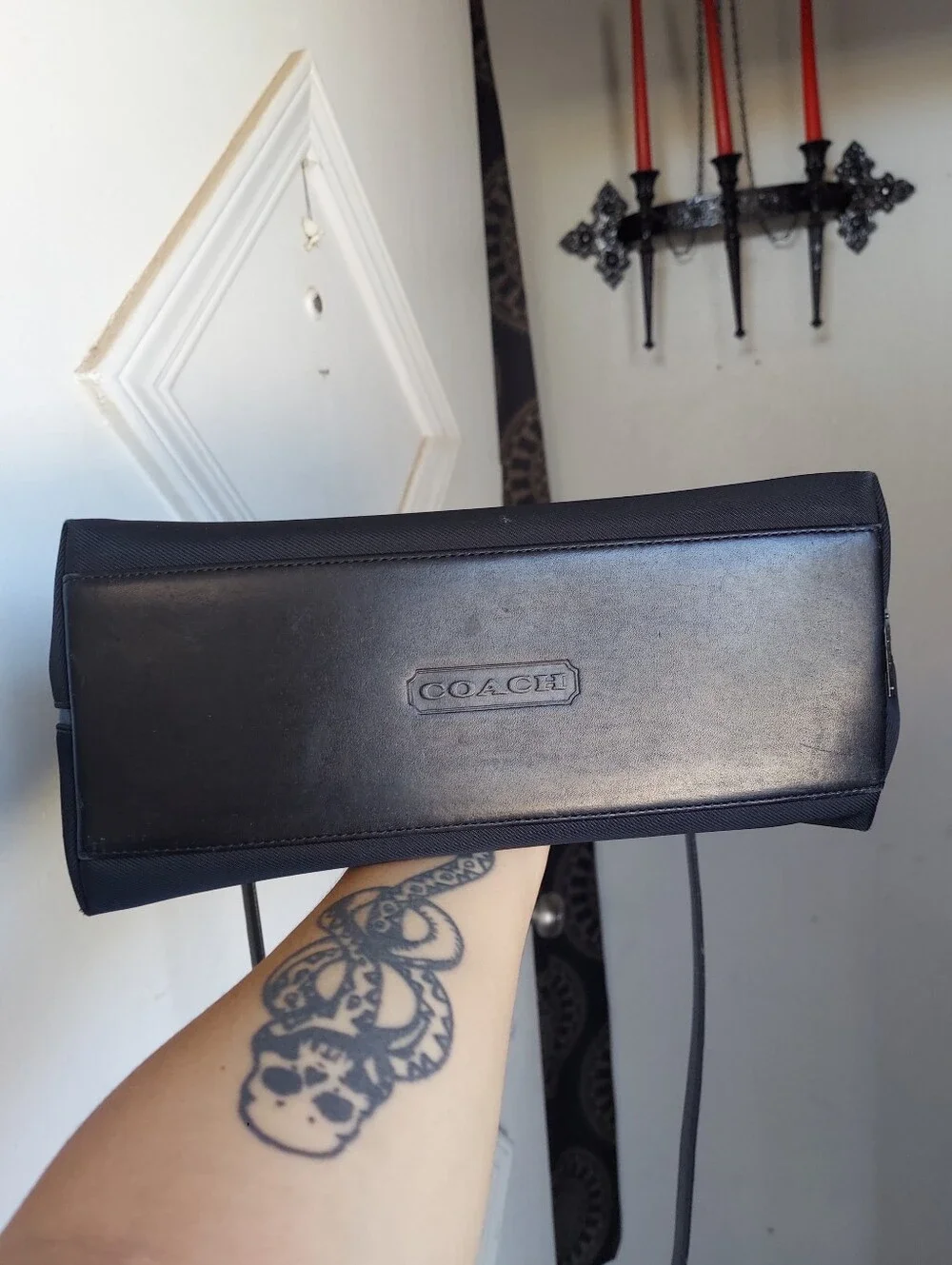 Vintage Coach Black Mercer Stachel 7400🖤 PROJECT